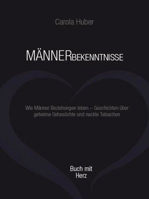 cover image of Männerbekenntnisse